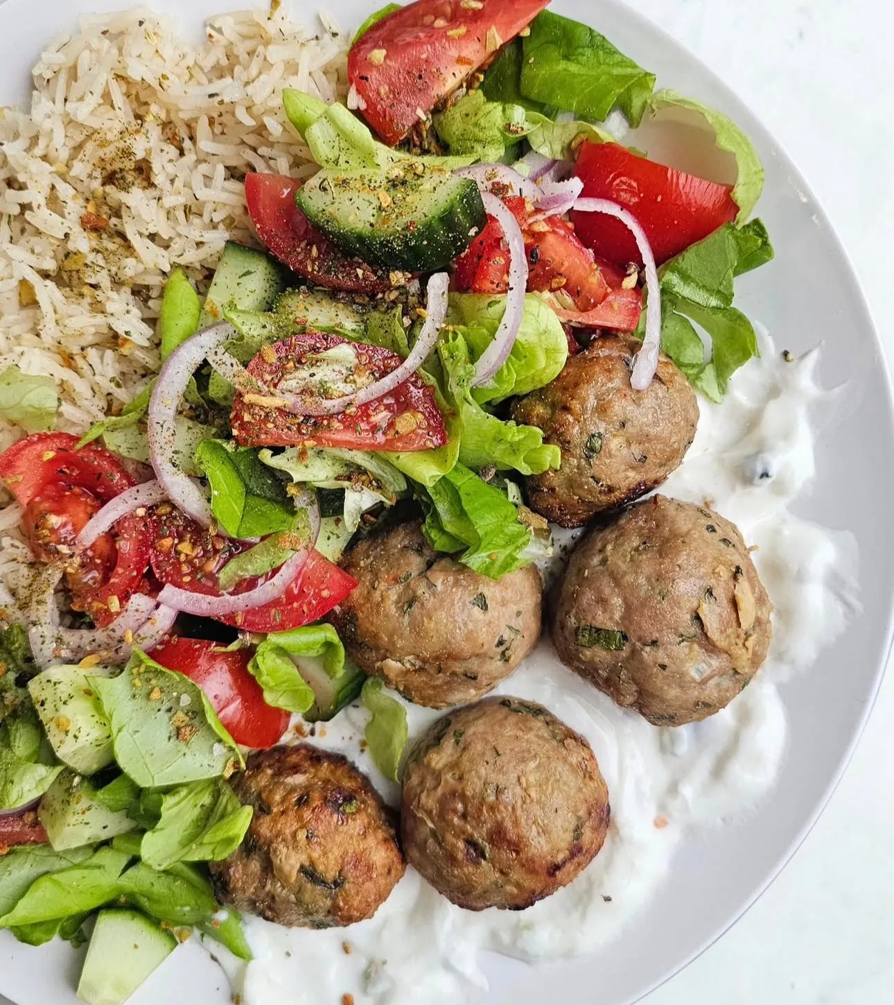 Boulettes de dinde à la grecque 💛