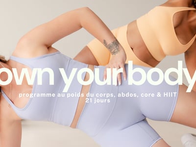 Own your body - HIIT, core & abs sans équipement