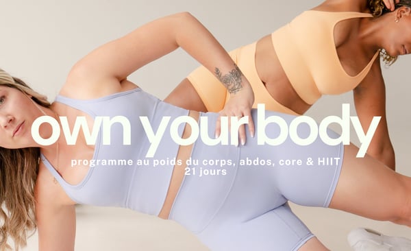Own your body - HIIT, core & abs sans équipement