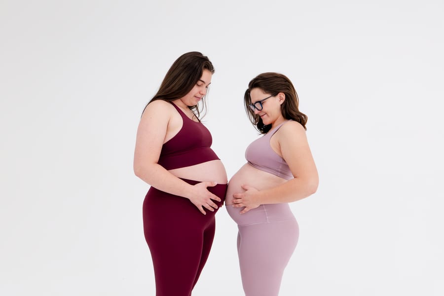 L'équipe de professionnelles du programme prénatal Mommy Flow