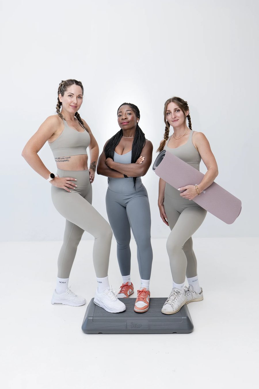 Les entraîneuses du programme Step Up Mama