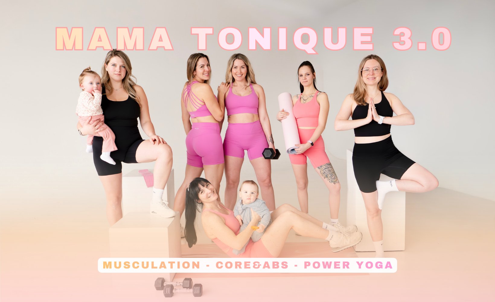 Mama Tonique 3.0 Musculation, core&abs et power yoga