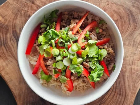 Bol zesty à l'asiatique