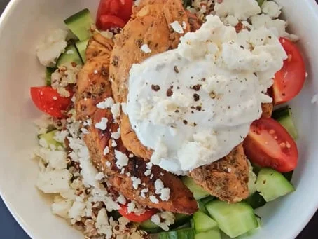 Poulet & Quinoa à la Grecque